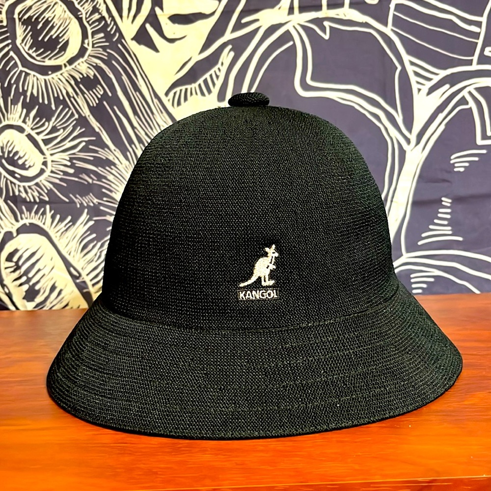 Kangol Bucket Hat - Black, Small